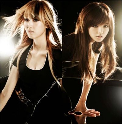  more members “Black SNSD” concept, chic and haughty Jessica and Sunny, 
